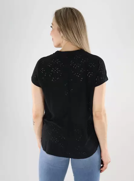 Only women's t-shirt life black - Women's T-shirts - 140196 - 2