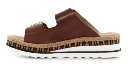 Rieker women's mules V7955-24 brown - Rieker mules - 137966 - 2