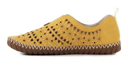 Rieker women's walking shoes M2852-68 yellow - Rieker women`s walking shoes - 137956 - 2