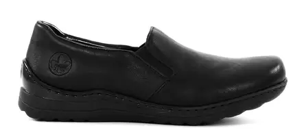 Rieker women's wide-soled walking shoes 48964-00 black - Rieker women`s walking shoes - 137756 - 1