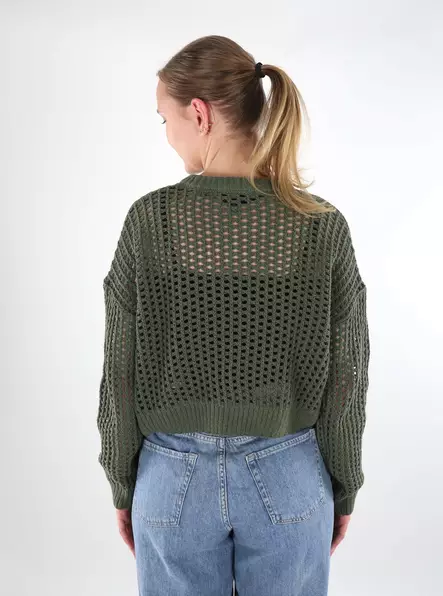 Something New women's sweater Moss Pullover kalamata - Women's knitwear - 137836 - 2