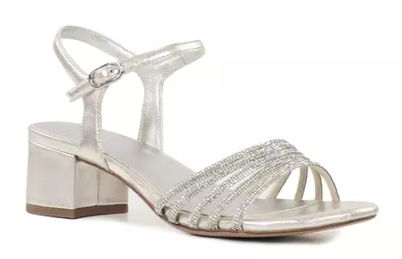 Tamaris women's party sandals 28248-44 957 platinum - Tamaris women`s sandals - 140356 - 1