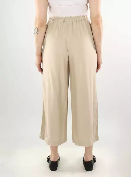 Vero Moda women's culotte pants HW Loose oatmeal - Women's trousers - 138206 - 2
