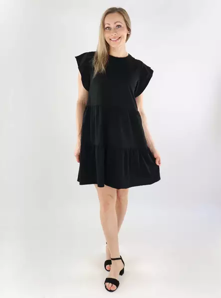 Vila short dress VISUMMER SS black - Dresses and tunics - 131236 - 1