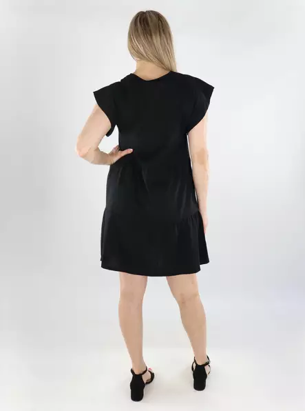 Vila short dress VISUMMER SS black - Dresses and tunics - 131236 - 2