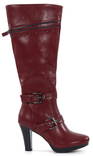 Fuzz Boots 6175-055 dark red - Women's boots - 134366 - 1