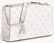 Guess Shoulder Bag Tyren mini, white - Handbags - 128376 - 4