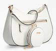 Guess Shoulder Bag Alexie, white - Handbags - 131066 - 5