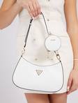 Guess Shoulder Bag Alexie, white - Handbags - 131066 - 2