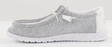 HEYDUDE Shoes 40019-1KA Wally Sox Stone white - Men's walking shoes - 133686 - 3