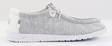 HEYDUDE Shoes 40019-1KA Wally Sox Stone white - Men's walking shoes - 133686 - 1