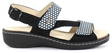Hickersberger Sandals 2847 9022, Black - Women's work shoes - 123626 - 1