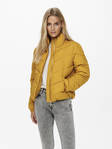 JDY Lightweight Quilted Jacket short, yellow - Women's light winter jackets - 129216 - 2