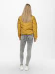 JDY Lightweight Quilted Jacket short, yellow - Women's light winter jackets - 129216 - 3