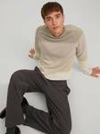 Jack & Jones Sweater Hill beige - Men's knitwear - 133956 - 2