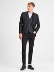 Jack & Jones Men's stretchy Blazer Slim fit Solaris, Black - Men's suits - 123406 - 1