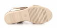 Jana women's sandals 28364-42 beige/gold - Women's sandals - 136076 - 3