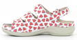 Nursing Care Machine Washable Sandals Leather Watermelon - Women's work shoes - 122666 - 2