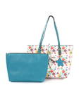 Laura Vita Shoulder bag 4734 white / floral pattern - Handbags - 135256 - 1