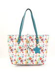 Laura Vita Shoulder bag 4734 white / floral pattern - Handbags - 135256 - 2