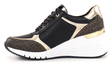 Marco Tozzi Sneakers 23723-41 black/gold - Women's sneakers - 135156 - 3