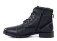 Migant L935-1 men's leather ankle boots black - Men's ankle boots and boots - 134686 - 2