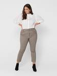 Only Carmakoma Pants Ming ank black/checkered - Women's trousers - 126786 - 3