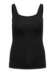 Only Carmakoma Top Time black - Women's tank tops - 135346 - 3