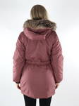 Only Fur women's parka coat pink - Women's parka coats - 134926 - 2