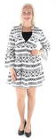 Only Dress athena 3/4, White/graphic - Dresses and tunics - 126446 - 1