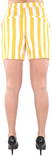 Only Shorts, Yellow/White - Women's shorts and capris - 123906 - 2