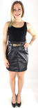 Only Skirt faux pencil, black - Skirts - 132466 - 1