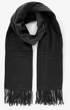 Pieces Scarf Kial new long, black - Women's scarfs - 129496 - 1