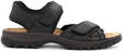 Rieker Sandals 25051-00, Black - Men's sandals - 126136 - 1