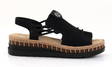 Rieker women's sandals V7972-00 black - Rieker women`s sandals - 135406 - 1