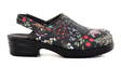 Sievi women's work shoes Floret black / flower pattern - Women's work shoes - 135486 - 1