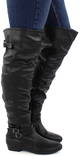 Tapas Thigh High Boots Elisabeth, Black - Women's boots - 124756 - 1