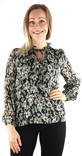 Vero Moda Shirt Lia, black/lia - Women's long sleeved shirts - 131986 - 1