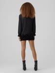 Vero Moda Shirt smock black/birch dots - Women's long sleeved shirts - 132566 - 2