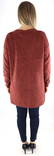 Vero Moda Sweater Brilliant long henna - Women's knitwear - 132486 - 2