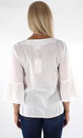 Vila Shirt 3/4, White - Women's long sleeved shirts - 121536 - 2