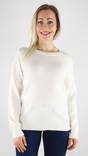 Vila Sweater Ril o-neck, white alyssum - Women's knitwear - 132006 - 1