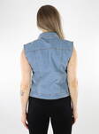 Only women's denim vest Wonder light blue denim - Women's vests - 136116 - 2