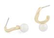 Snö of Sweden Earrings Julie small g/w - Earrings - 136276 - 2