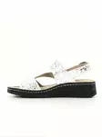 Hickersberger women's sandals with herbal soles 2546 8022 white - Women's work shoes - 136466 - 2