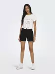 JDY women's shorts New Pretty black - Women's shorts and capris - 136486 - 2