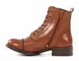 Ten Points Women's Ankle Boots 60166 Pandora Cognac - Women's ankle boots - 136566 - 2