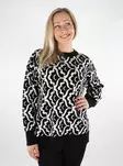 Vero Moda women's sweater black/birch F - Women's knitwear - 136786 - 1