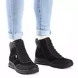 Rieker women's ankle boots L7710-00 black - Rieker ankle boots - 136986 - 5