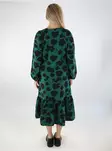 Vero Moda women's dress 7/8 V-Neck dark green/dagny - Dresses and tunics - 136996 - 3